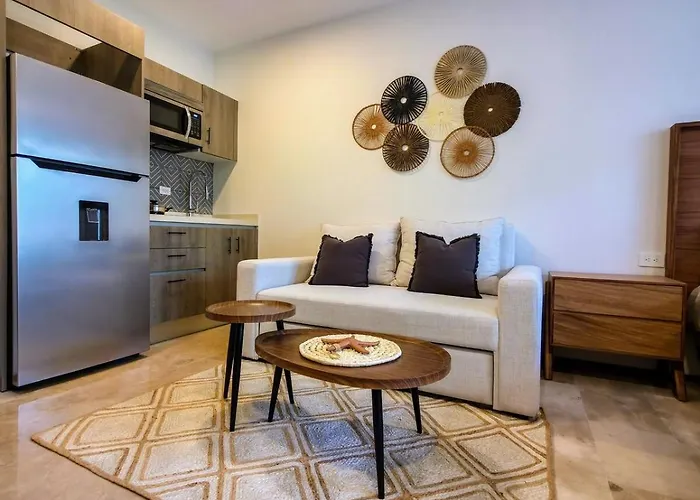 Apartment Cozy With King Bed, Rooftop Pool And Fast Wi-fi Playa del Carmen